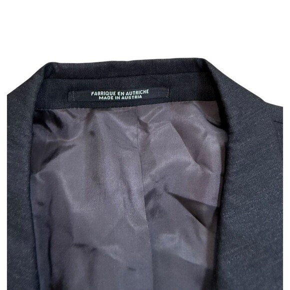 Baumler Blazer Mens Size 46 Double Breasted Wool Vitale Barberis Canonico Jacket - Picture 6 of 11